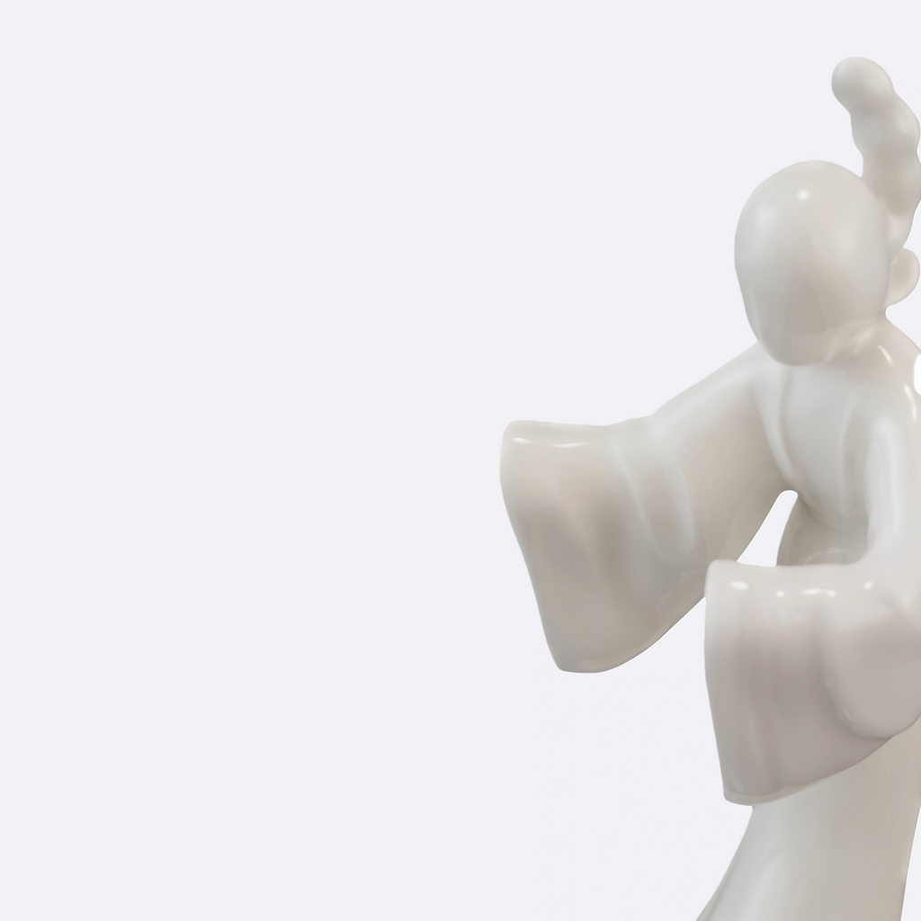 The Guardian Series — Sculpted Incense Holders-White