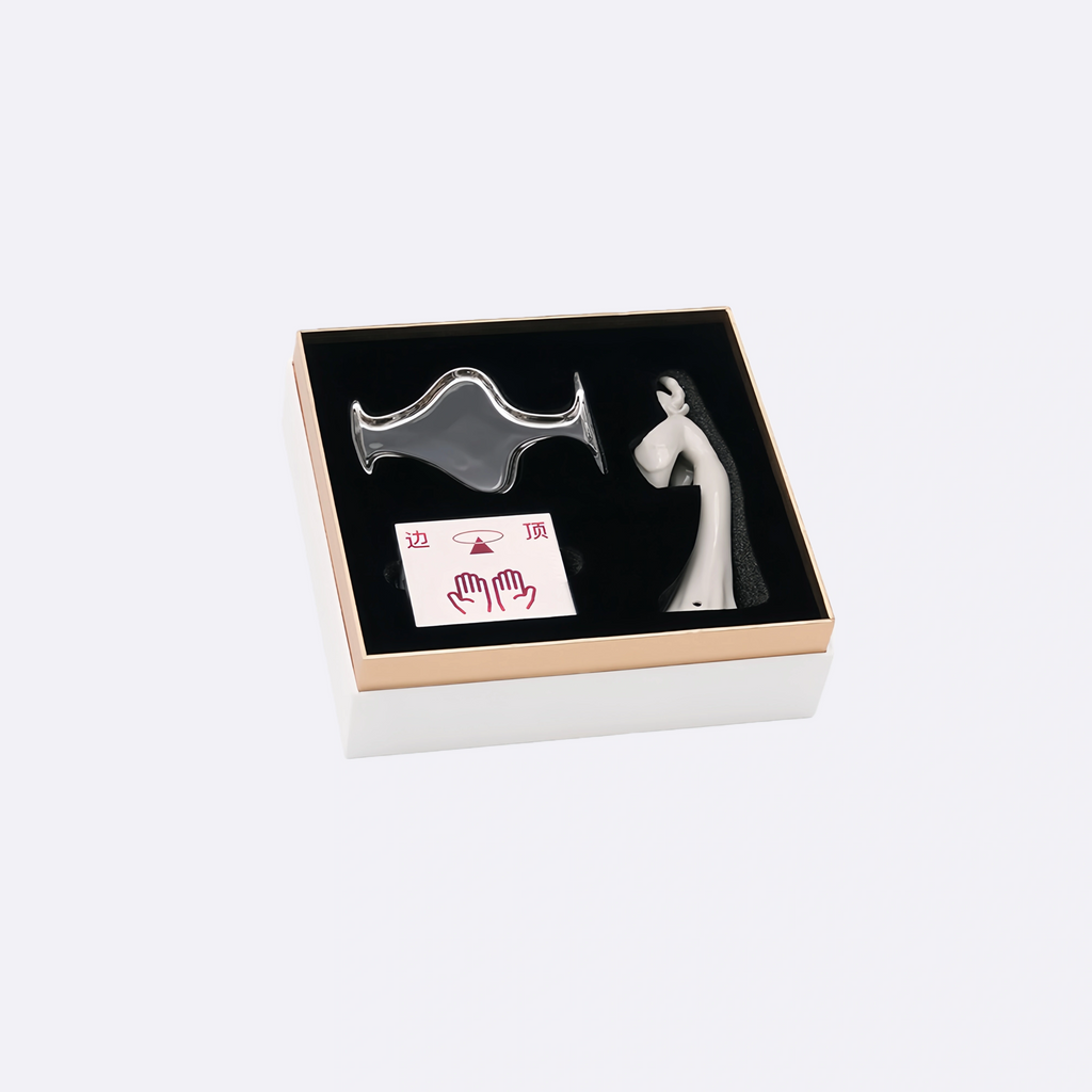 The Guardian Series — Sculpted Incense Holders-White