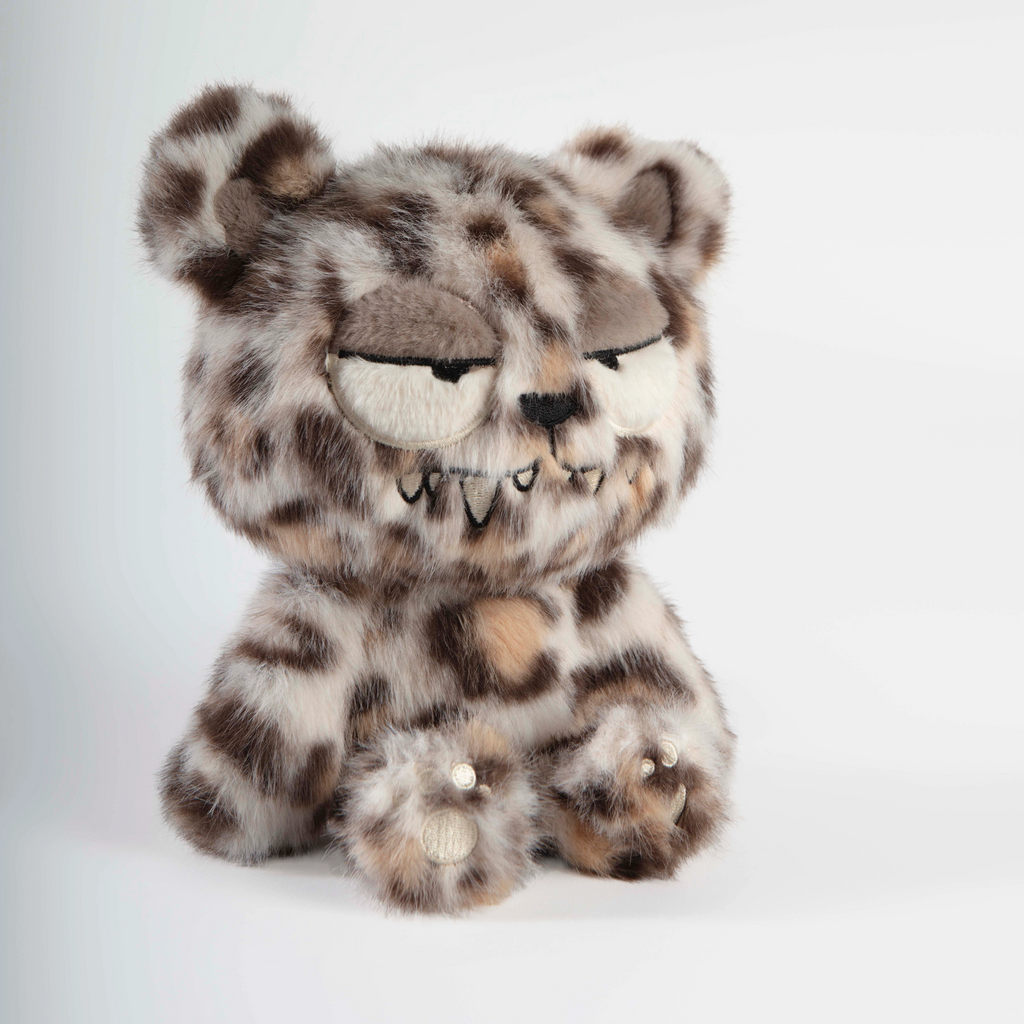 Miama Snow Leopard Spirit Plush | Courage & Freedom