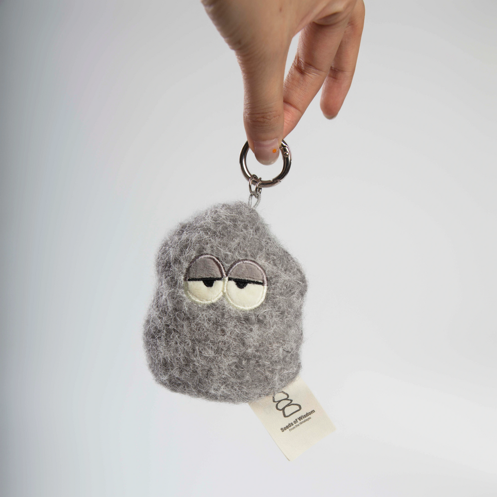 Dorje Stone Spirit Plush Charm | Calm Companion