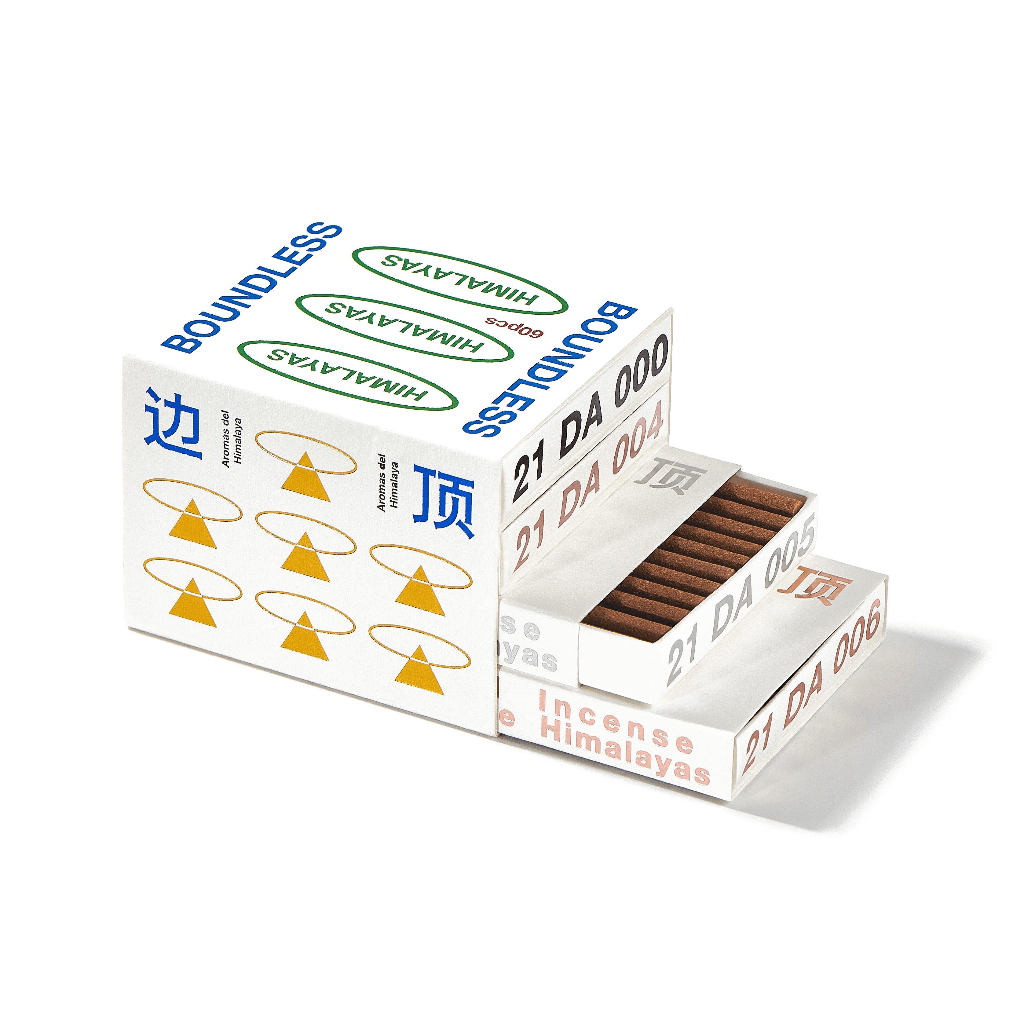 Himalayan herbal incense boxset（004 Courage+005 Wisdom+006 Purity）