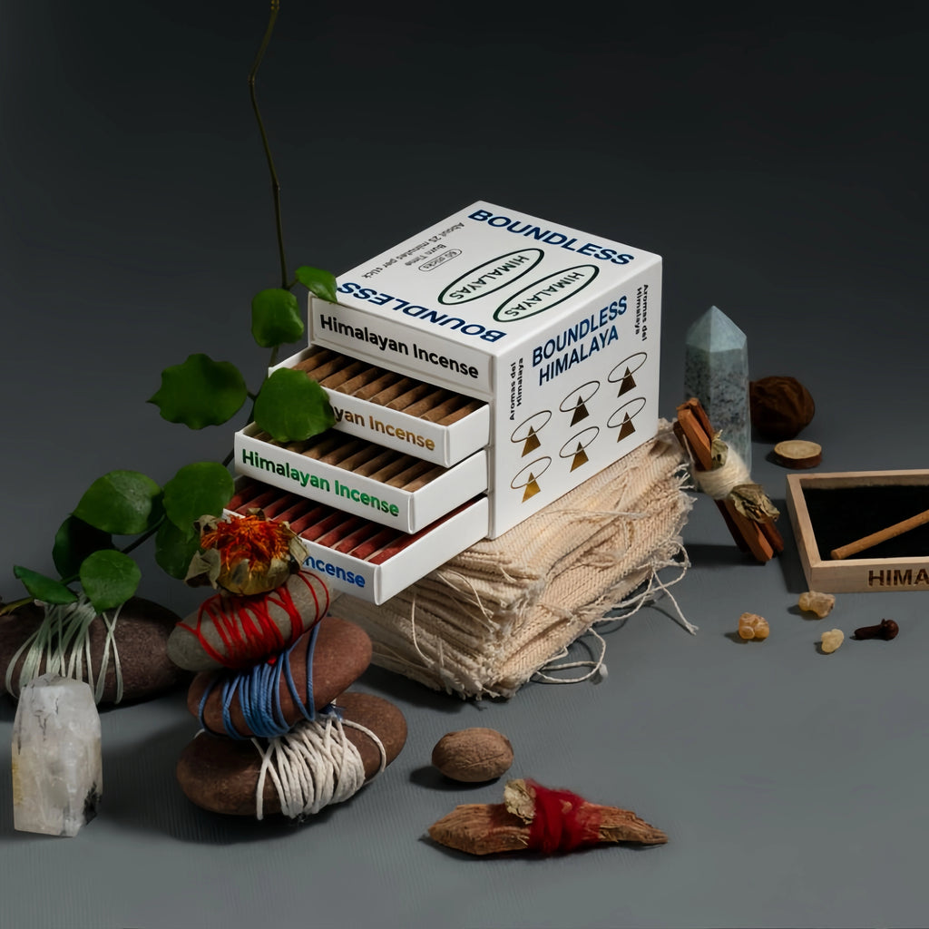 Himalayan Incense Ritual Set | Morning, Day & Night Collection