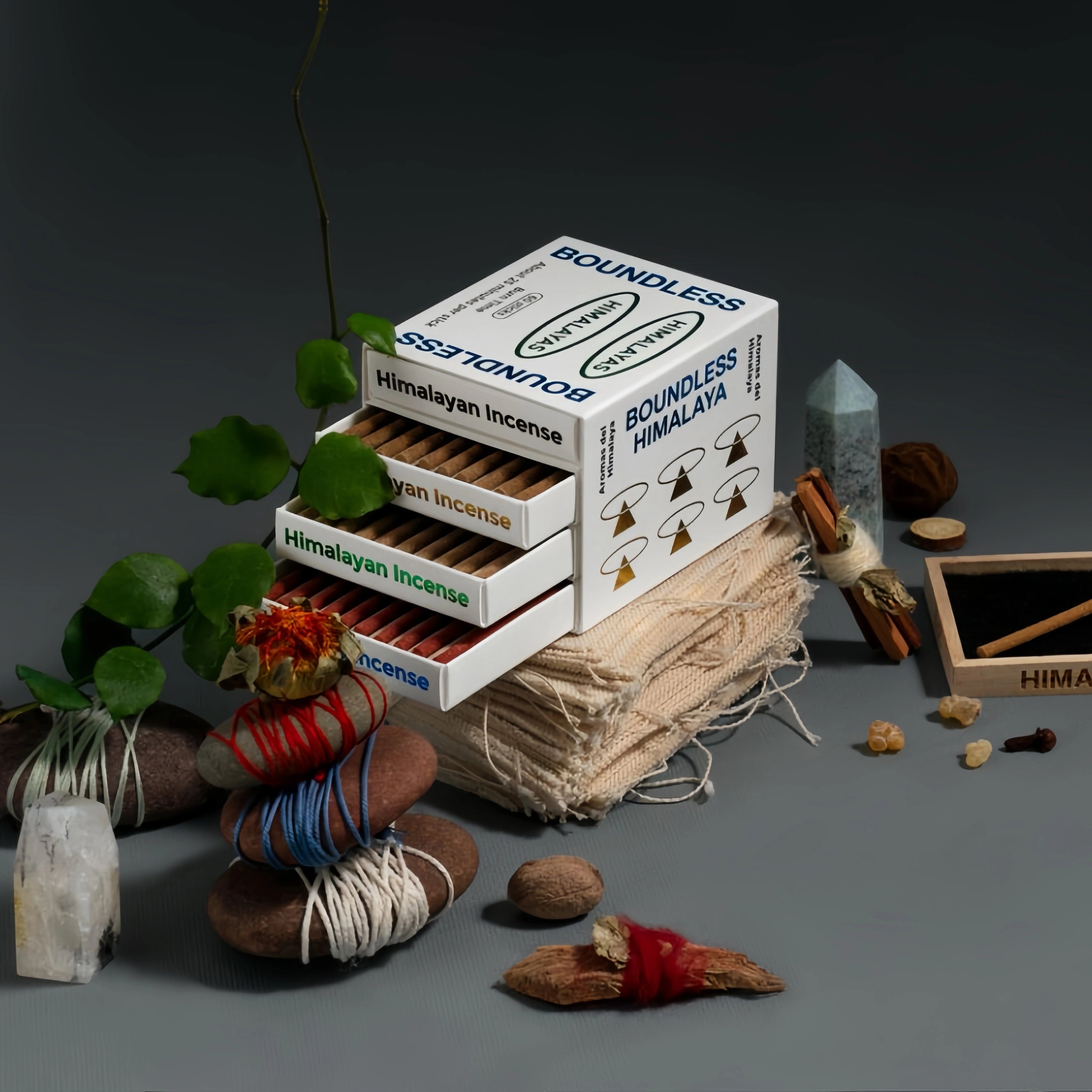 Himalayan Incense Ritual Set | Morning, Day & Night Collection