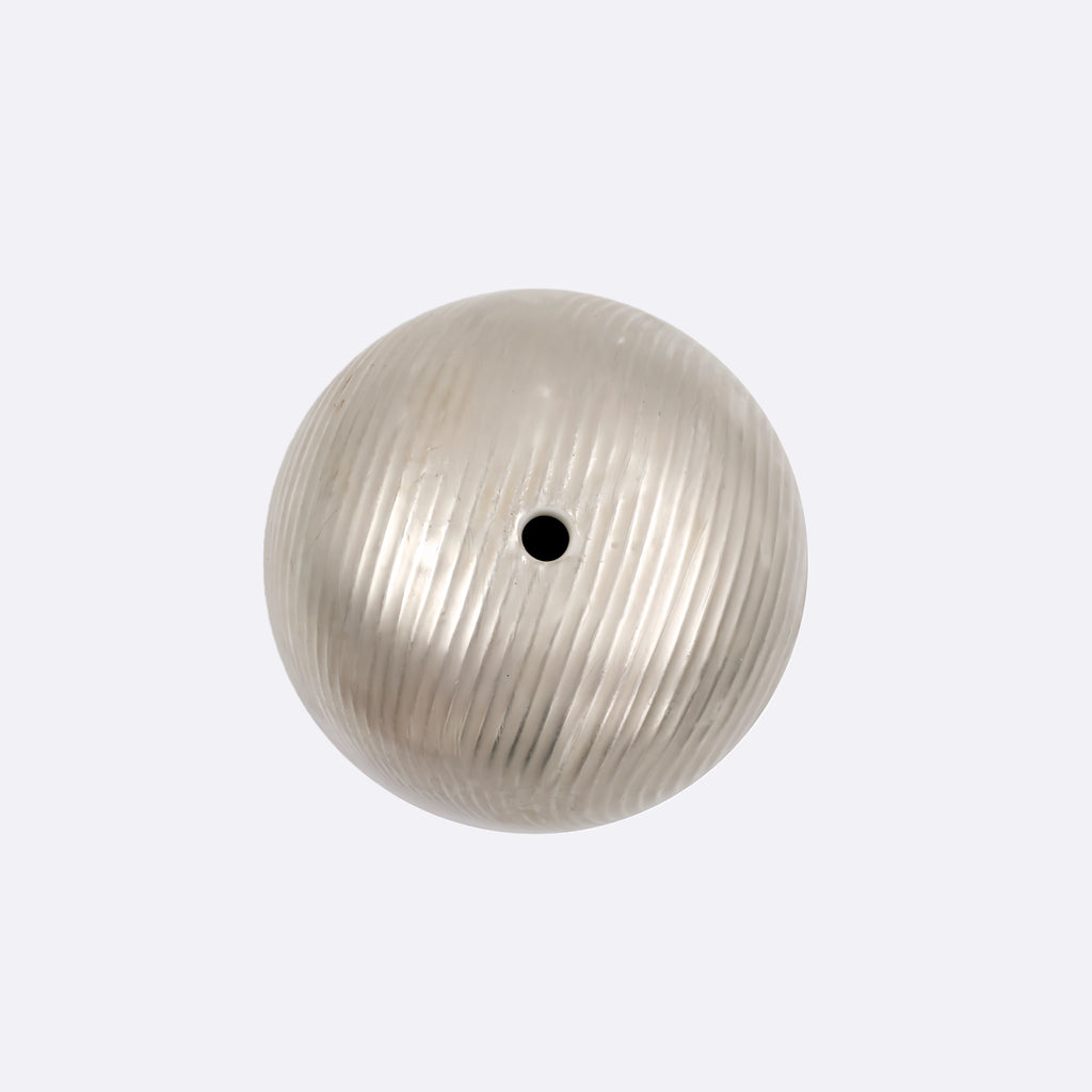 Shui – Water Ripple Incense Burner with Silver Accents