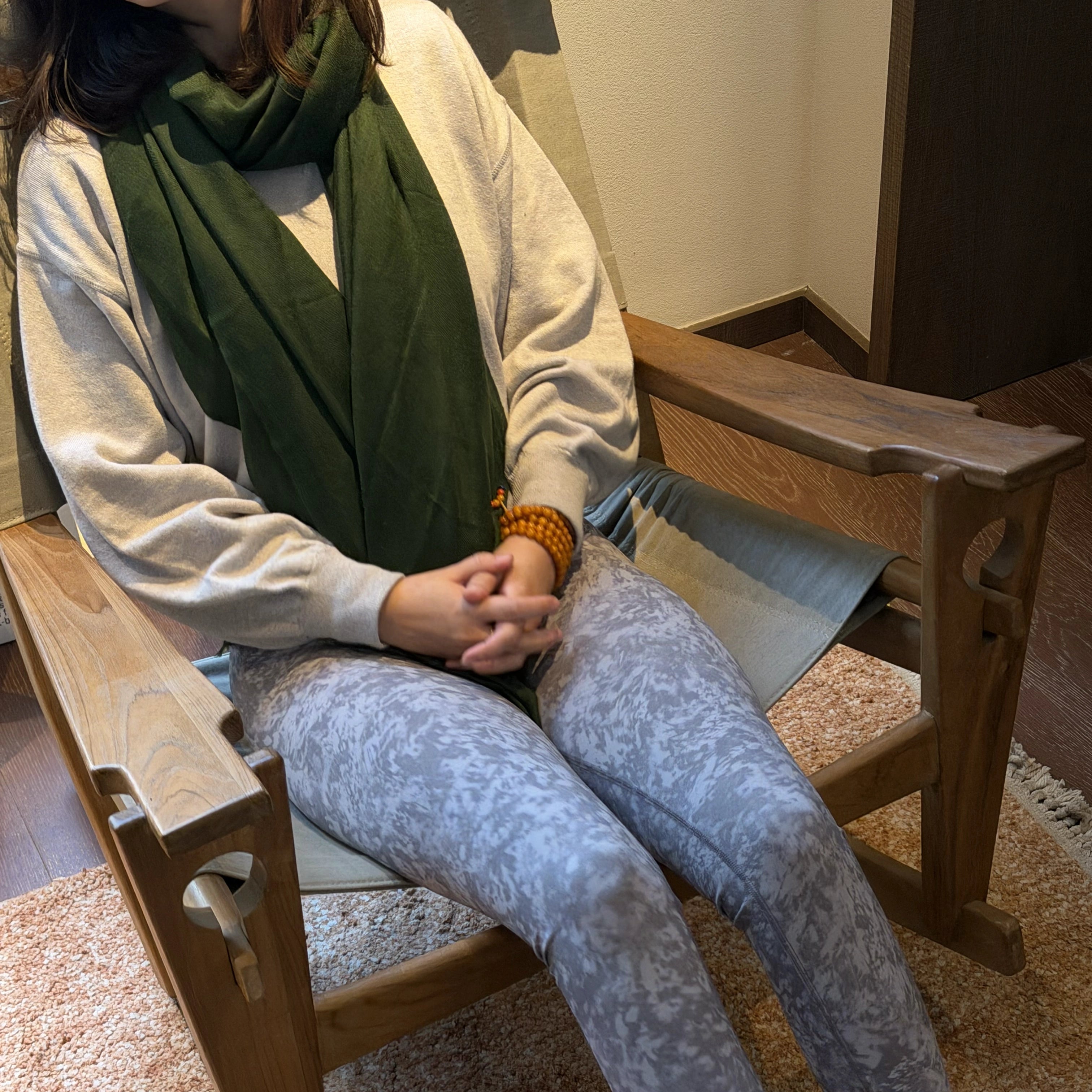 Himalayan Moss | Pure Himalayan Cashmere Scarf Handcrafted in Nepal