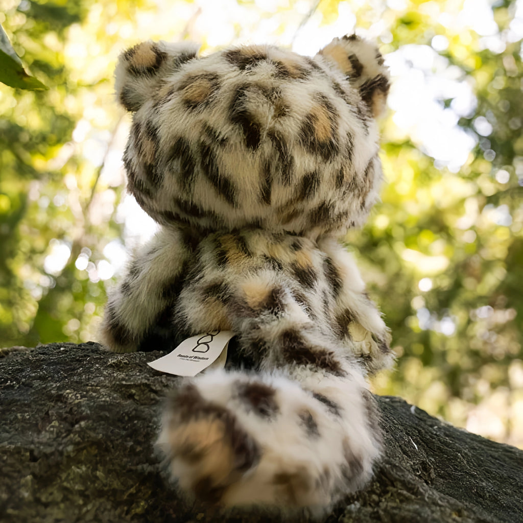 Miama Snow Leopard Spirit Plush | Courage & Freedom
