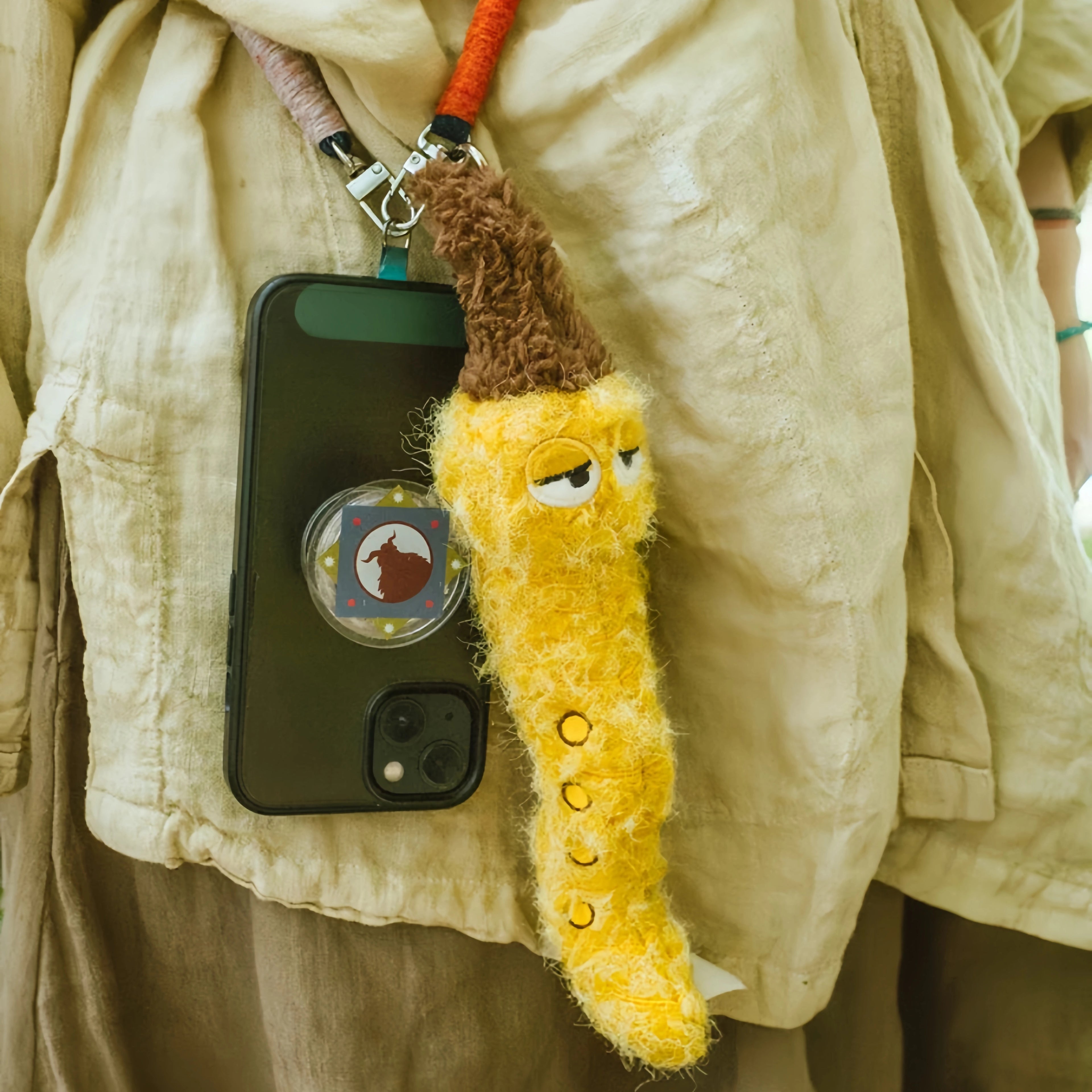 Gongbu Cordyceps Spirit Plush | Himalayan Healing Guardian