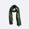 Himalayan Moss | Pure Himalayan Cashmere Scarf Handcrafted in Nepal