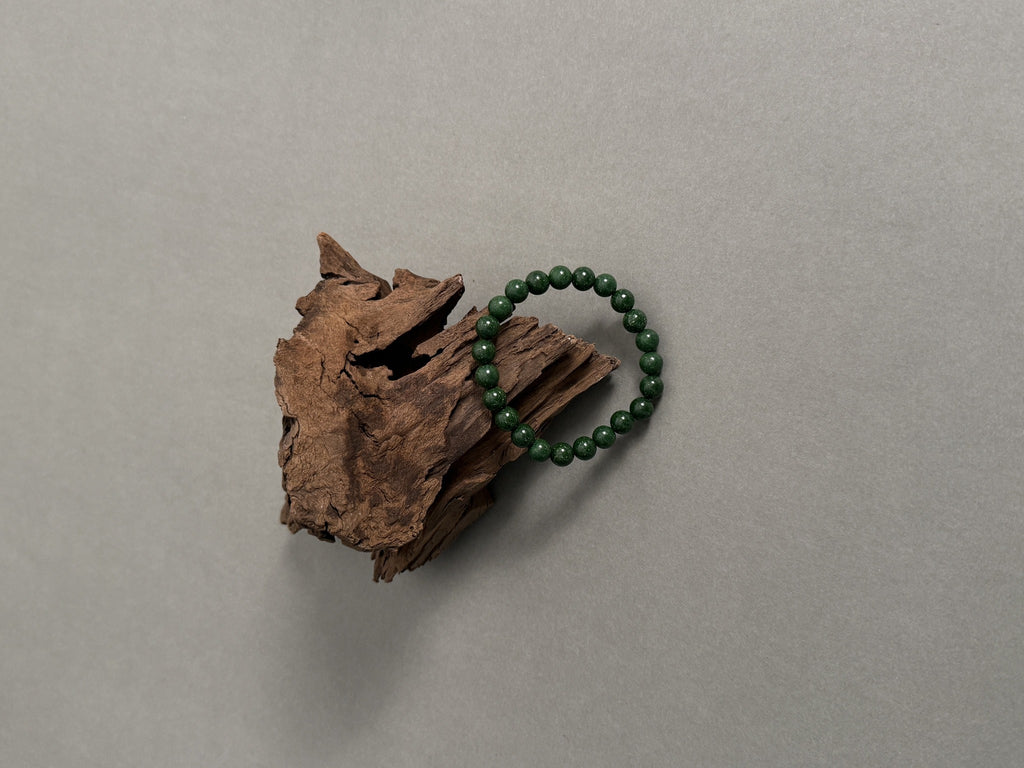 Handmade Himalayan Fabric Charm Keychain — Style G18 — detail
